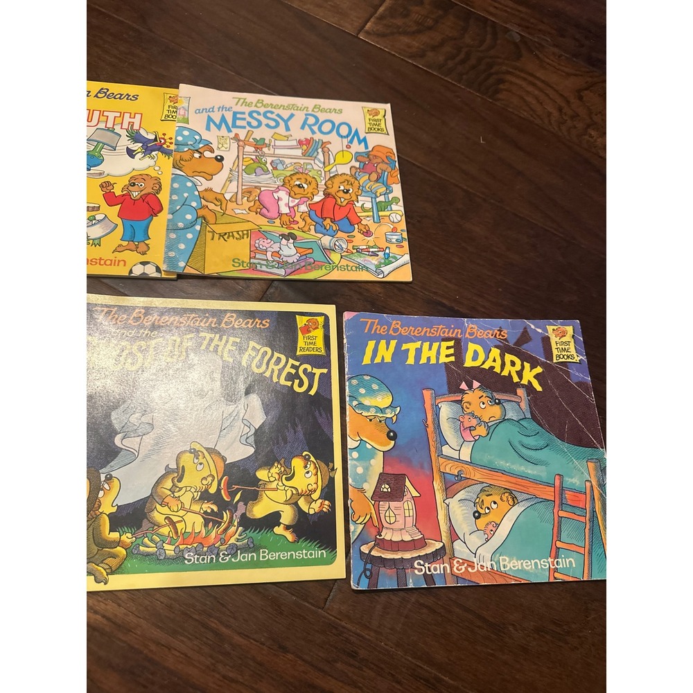 Berenstain Bears Book Lot of 7 Vintage Childrens Paperbacks Stan Jan Berenstain - Picture 4 of 4